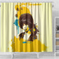 Angela Davis Shower Curtain Bold Pop Art Style Freedom Is a Constant Struggle Quote Civil Rights Activist - African Pride