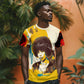 Angela Davis T shirt Bold Pop Art Style Freedom Is a Constant Struggle Quote Civil Rights Activist TS04