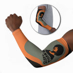 Angela Davis Arm Sleeves Retro Graphic Design I Am Changing the Things I Cannot Accept Quote Civil Rights Empowerment Tribute - African Pride