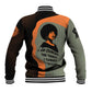 Angela Davis Baseball Jacket Retro Graphic Design I Am Changing the Things I Cannot Accept Quote Civil Rights Empowerment Tribute - African Pride