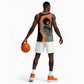 Angela Davis Basketball Jersey Retro Graphic Design I Am Changing the Things I Cannot Accept Quote Civil Rights Empowerment Tribute - African Pride