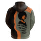 Angela Davis Hoodie Retro Graphic Design I Am Changing the Things I Cannot Accept Quote Civil Rights Empowerment Tribute - African Pride