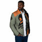 Angela Davis Padded Jacket Retro Graphic Design I Am Changing the Things I Cannot Accept Quote Civil Rights Empowerment Tribute - African Pride