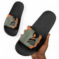 Angela Davis Slide Sandals Retro Graphic Design I Am Changing the Things I Cannot Accept Quote Civil Rights Empowerment Tribute - African Pride