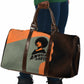 Angela Davis Travel Bag Retro Graphic Design I Am Changing the Things I Cannot Accept Quote Civil Rights Empowerment Tribute - African Pride