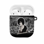 Angela Davis AirPods Case Protest Design Liberating Minds and Society Quote Civil Rights Movement - African Pride