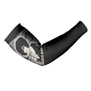 Angela Davis Arm Sleeves Protest Design Liberating Minds and Society Quote Civil Rights Movement - African Pride