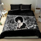 Angela Davis Bedding Set Protest Design Liberating Minds and Society Quote Civil Rights Movement - African Pride