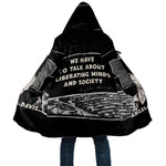 Angela Davis Cloak Protest Design Liberating Minds and Society Quote Civil Rights Movement - African Pride