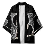 Angela Davis Kimono Protest Design Liberating Minds and Society Quote Civil Rights Movement - African Pride