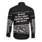 Angela Davis Long Sleeve Button Shirt Protest Design Liberating Minds and Society Quote Civil Rights Movement - African Pride