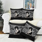 Angela Davis Pillow Cover Protest Design Liberating Minds and Society Quote Civil Rights Movement - African Pride