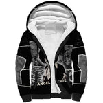 Angela Davis Sherpa Hoodie Protest Design Liberating Minds and Society Quote Civil Rights Movement - African Pride