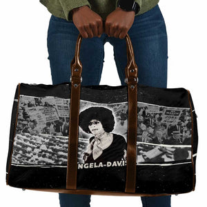Angela Davis Travel Bag Protest Design Liberating Minds and Society Quote Civil Rights Movement - African Pride