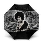 Angela Davis Umbrella Protest Design Liberating Minds and Society Quote Civil Rights Movement - African Pride