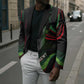 Huey P. Newton Blazer Swirl Design Black Panther Party Symbol Revolutionary Tribute - African Pride