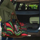 Huey P. Newton Travel Bag Swirl Design Black Panther Party Symbol Revolutionary Tribute - African Pride