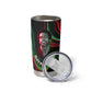Huey P. Newton Tumbler Cup Swirl Design Black Panther Party Symbol Revolutionary Tribute - African Pride