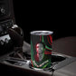 Huey P. Newton Tumbler Cup Swirl Design Black Panther Party Symbol Revolutionary Tribute - African Pride