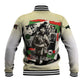 Huey P. Newton Baseball Jacket Black Panther Collage Design Civil Rights Movement Theme Revolutionary Tribute - African Pride