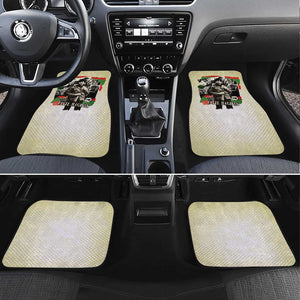 Huey P. Newton Car Mats Black Panther Collage Design Civil Rights Movement Theme Revolutionary Tribute - African Pride