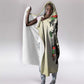 Huey P. Newton Hooded Blanket Black Panther Collage Design Civil Rights Movement Theme Revolutionary Tribute - African Pride