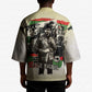 Huey P. Newton Kimono Black Panther Collage Design Civil Rights Movement Theme Revolutionary Tribute - African Pride
