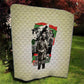 Huey P. Newton Quilt Black Panther Collage Design Civil Rights Movement Theme Revolutionary Tribute - African Pride