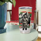 Huey P. Newton Tumbler Cup Black Panther Collage Design Civil Rights Movement Theme Revolutionary Tribute - African Pride