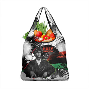 Huey P. Newton Grocery Bag Revolutionary Portrait - Panther Graphic Surrender to the Revolution Quote - African Pride