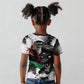 Huey P. Newton Kid T shirt Revolutionary Portrait - Panther Graphic Surrender to the Revolution Quote TS04