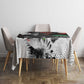 Huey P. Newton Tablecloth Revolutionary Portrait - Panther Graphic Surrender to the Revolution Quote - African Pride