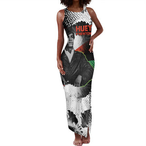 Huey P. Newton Tank Maxi Dress Revolutionary Portrait - Panther Graphic Surrender to the Revolution Quote - African Pride