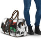 Huey P. Newton Travel Bag Revolutionary Portrait - Panther Graphic Surrender to the Revolution Quote - African Pride