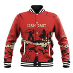 Isom Dart Black Cowboy Baseball Jacket Wild West Outlaw Vintage Comic Art