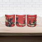 Isom Dart Black Cowboy Ceramic Mug Wild West Outlaw Vintage Comic Art
