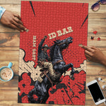 Isom Dart Black Cowboy Puzzle Wild West Outlaw Vintage Comic Art