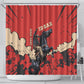 Isom Dart Black Cowboy Shower Curtain Wild West Outlaw Vintage Comic Art