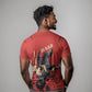 Isom Dart Black Cowboy T shirt Wild West Outlaw Vintage Comic Art