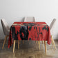 Isom Dart Black Cowboy Tablecloth Wild West Outlaw Vintage Comic Art