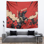 Isom Dart Black Cowboy Tapestry Wild West Outlaw Vintage Comic Art