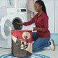 Isom Dart Legend Of The West Laundry Basket Vintage Horseshoe Western
