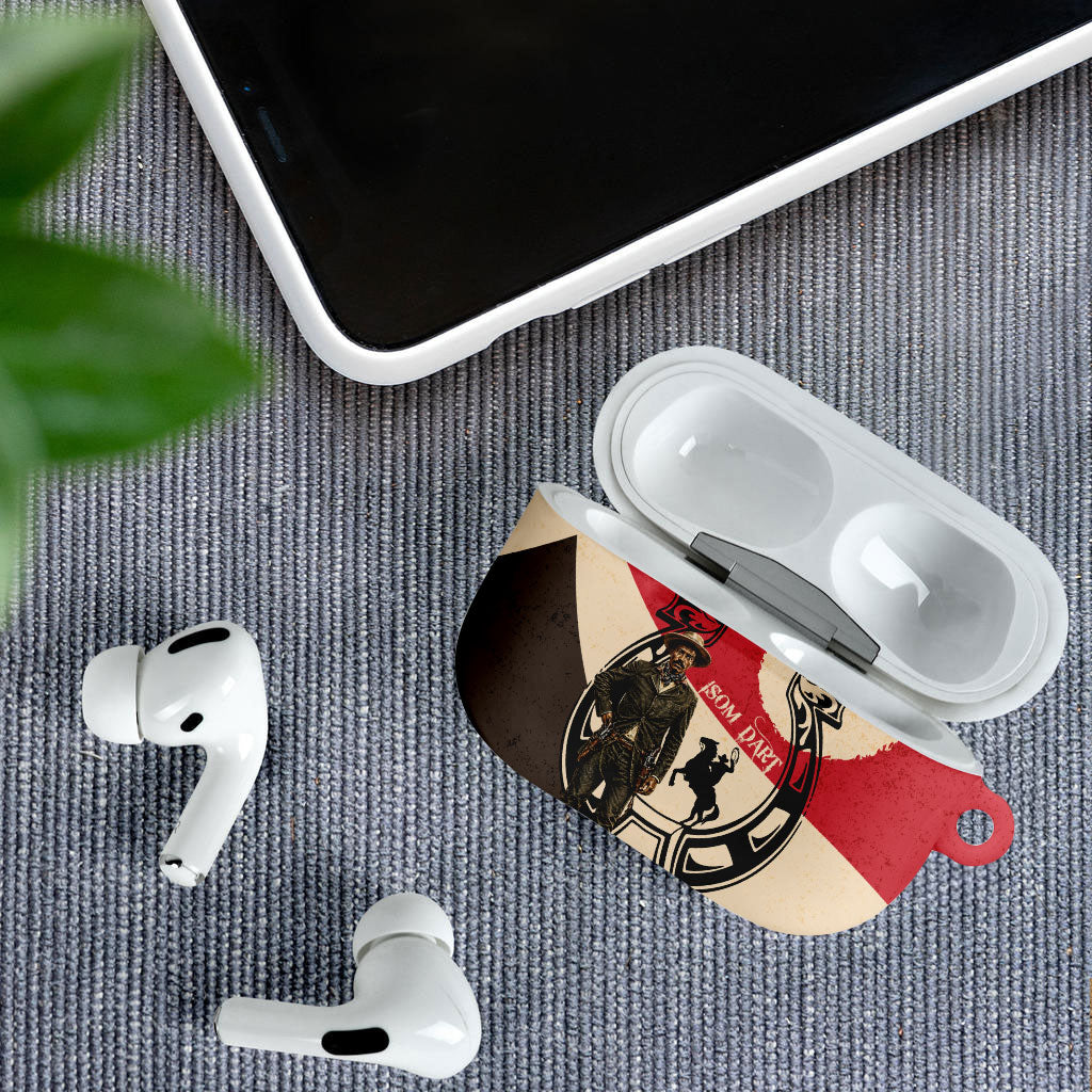 Isom Dart Legend Of The West AirPods Case Vintage Horseshoe Western