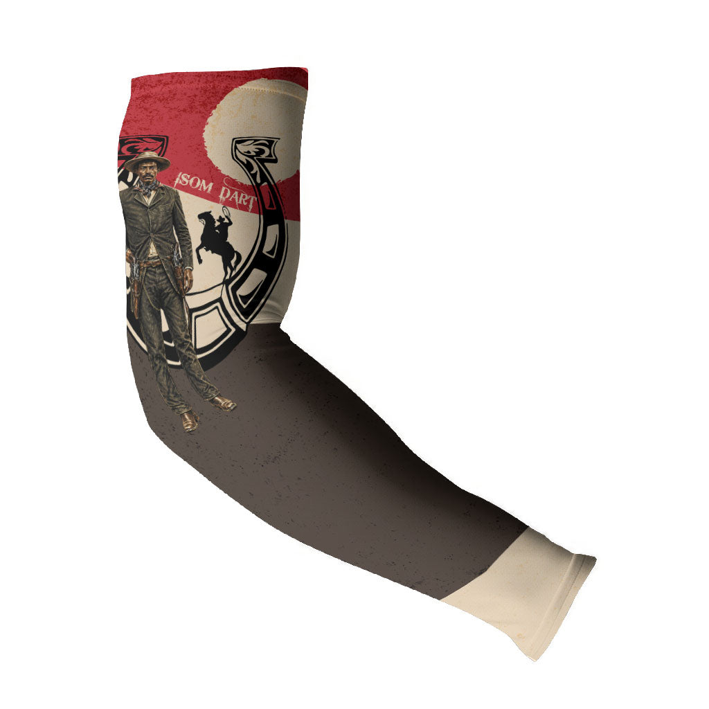 Isom Dart Legend Of The West Arm Sleeves Vintage Horseshoe Western