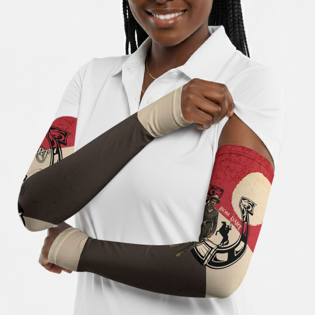 Isom Dart Legend Of The West Arm Sleeves Vintage Horseshoe Western