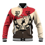 Isom Dart Legend Of The West Baseball Jacket Vintage Horseshoe Western