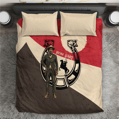 Isom Dart Legend Of The West Bedding Set Vintage Horseshoe Western