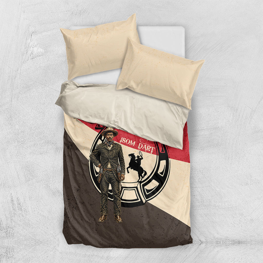 Isom Dart Legend Of The West Bedding Set Vintage Horseshoe Western
