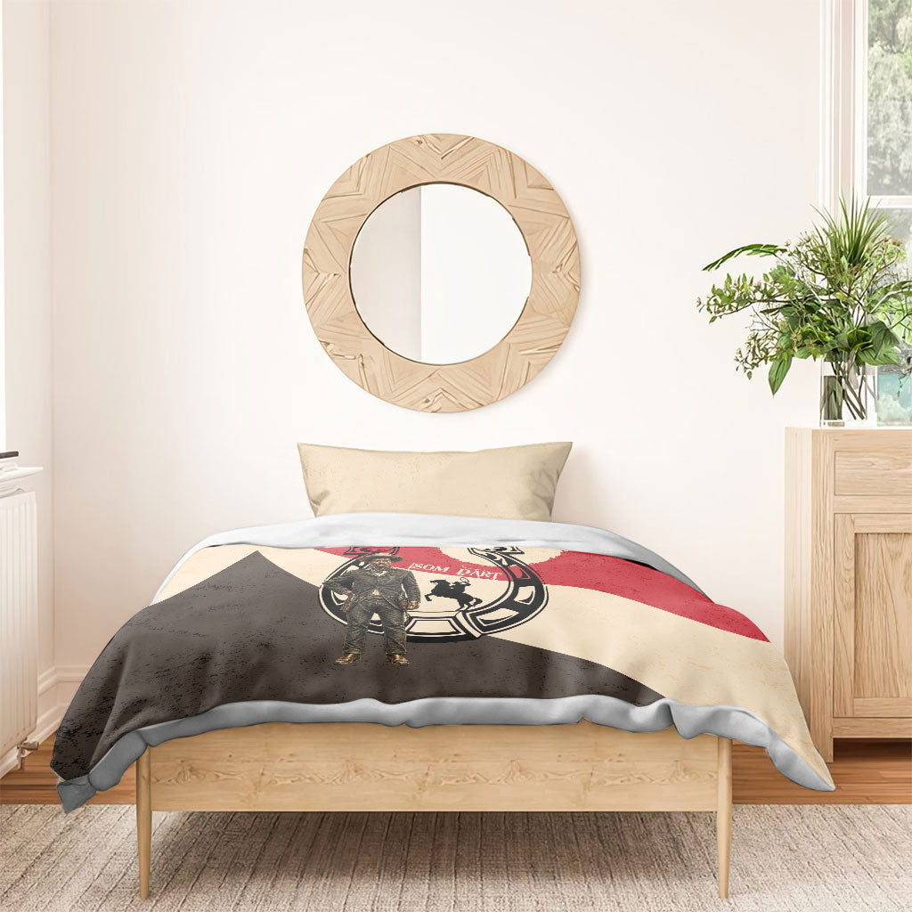Isom Dart Legend Of The West Bedding Set Vintage Horseshoe Western