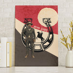 Isom Dart Legend Of The West Canvas Wall Art Vintage Horseshoe Western